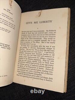 1936 Give Me Liberty / Rose Wilder Lane Libertarian HC DJ Rare Antique