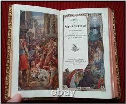 (1936) RARE Missal Boxed ILLUSTRATED ENGRAVINGS Christian Bible Catholic Antique