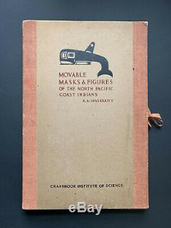 1941. Masks & Figures of the North Pacific Coast Indians. RARE, WPA. 1 of 250