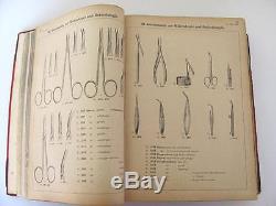 19C. ANTIQUE MEDICAL & SURGICAL INSTRUMENTS CATALOG BOOK AESCULAP 2850 page RARE