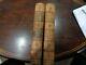 2 Rare Antique Leather Bound Books By Goldsmith