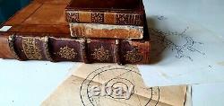 3 Old & rare books from 17 & 18th century + Manuscript Astrology