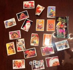 45 Vintage TROLL Dolls Lot. RARE 80s 90s RUSS DAM Game & Sticker Book