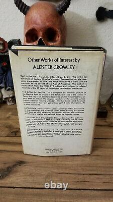777 and Other Qabalistic Writings of Aleister Crowley Rare Occult Book 1977 ed