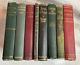 8 Vintage Antique Hardcover Canvas Gilt Gilded Books Book Estate Collection