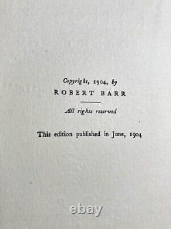A CHICAGO PRINCESS by ROBERT BARR 1904 FIRST PRINTING HC/DJ RARE ANTIQUE BOOK NF