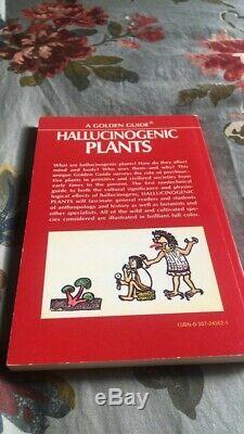 A Golden Guide Hallucinogenic Plants (Rare Book! Almost MINT condition)