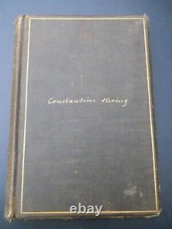 A Memorial Constantine Hering 1880 Rare Antique Book