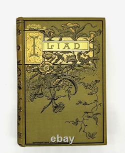 A RARE 1884 Copyright Edition of The Illiad by T. Y. Crowell & Co