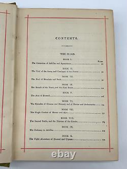 A RARE 1884 Copyright Edition of The Illiad by T. Y. Crowell & Co