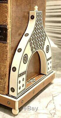 A RARE SADELI Exhibition Quality EXPANDABLE, BOOK RACK, Ango-indian C. 1850