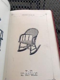 A Super Rare Antique Crocker Chair Co. Sheboygan, Wisconsin Catalog 1887