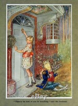 ALICE IN WONDERLAND Antique FIRST EDITION Alice's RARE Adventures LEWIS CARROLL