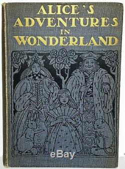 ALICE IN WONDERLAND Antique FIRST EDITION Alice's RARE Adventures LEWIS CARROLL