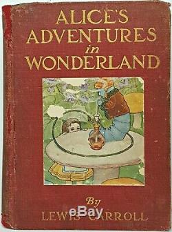 Alice In Wonderland Antique First Edition Alice's Rare Adventures Lewis ...
