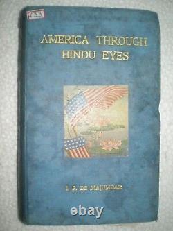AMERCA THROUGH HINDU EYES RARE ANTIQUE BOOK INDIA illustration 1918