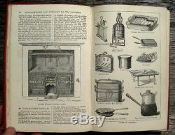 ANTIQUE COOKBOOK Mrs. Beeton's 1891 VICTORIAN VINTAGE Pastry Confectionery RARE