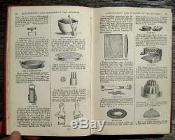 ANTIQUE COOKBOOK Mrs. Beeton's 1891 VICTORIAN VINTAGE Pastry Confectionery RARE