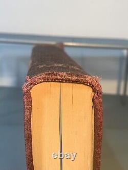 ANTIQUE RARE 1921 BOOK OF MORMON RED HC With CANNOT ERROR GREAT CONDITION (8D)