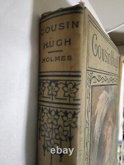 ANTIQUE RARE Cousin Hugh By MARY J. HOLMES Hardcover Book A. L. BURT COMPANY