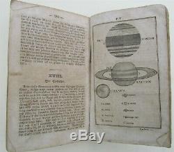 ASTRONOMY CALENDAR 1830 AMERICANA READING PA in GERMAN antique ILLUSTRATED rare