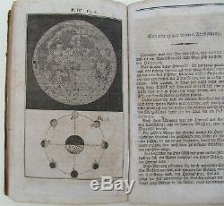 ASTRONOMY CALENDAR 1830 AMERICANA READING PA in GERMAN antique ILLUSTRATED rare