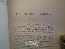 AUTOBIOGRAPHY OF BENJAMIN FRANKLIN True 1st Ed EX RARE 1868 History ANTIQUE Book