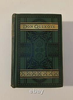 Adventures of Don Quixote Rare Excelsior Version American 1880s Antique Book