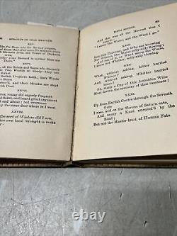 Aligator Bound-rubaiyat Of Omar Khayyam Antique Rare Book! Cw Approx 1907-1914