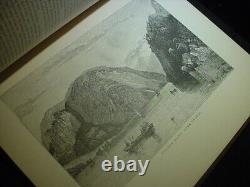 America Illustrated antique book-1876-1st edition-great etchings-illustrations
