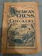 American Chess And Checkers 1880 A T B De Witt Antique Sc Game Manual Book Rare