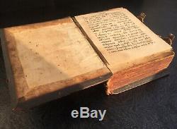 Ancient rare old BIBLE Book Antique Russian Old Believer Church