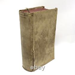 Antique 1600s Book, G. Julius Caesar Variorum (1670) Montonus & Scaliger