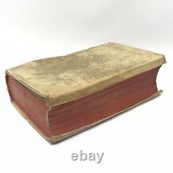 Antique 1600s Book, G. Julius Caesar Variorum (1670) Montonus & Scaliger