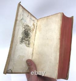 Antique 1600s Book, G. Julius Caesar Variorum (1670) Montonus & Scaliger