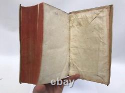 Antique 1600s Book, G. Julius Caesar Variorum (1670) Montonus & Scaliger