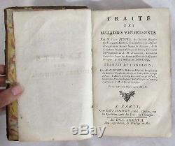 Antique 1787 VENEREAL DISEASE Maladies Veneriennes Medicine ANATOMY PLATES Rare