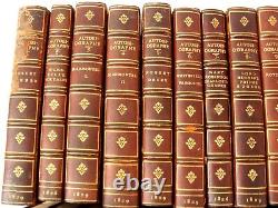 Antique 1829 33 Volume Set Autobiography Collection Most Amusing Lives Books