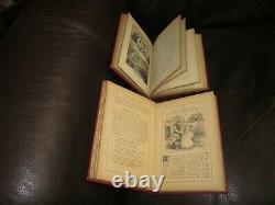 Antique 1880,1902c. H Spurgeon Books-john Ploughman's Talk & Picturesrare Red