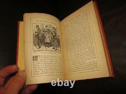 Antique 1880c. H Spurgeon Book-john Ploughman's Talkrare Red! Beauty