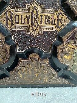 Antique 1881 Holy Bible References Edition! (rare)