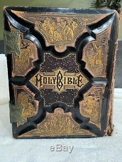 Antique 1881 Holy Bible References Edition! (rare)