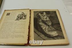 Antique 1885 Book Sunny Homes Hardcover Collectible With Many Illustrations