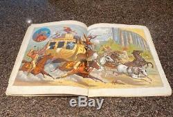 Antique 1887 Buffalo Bill's Wild West Program. ULTRA RARE and Complete