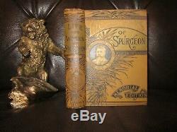 Antique 1892c. H. Spurgeonthe Life And Works Of C. H. Spurgeonrare Yellow