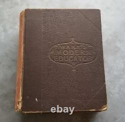 Antique 1905 WARK'S Modern Educator Hardcover Book RARE