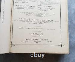 Antique 1905 WARK'S Modern Educator Hardcover Book RARE