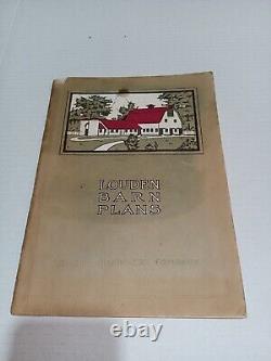 Antique 1915 Louden Barn Plans Book. Rare