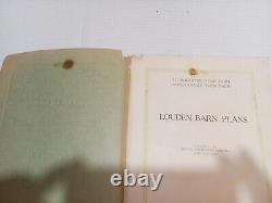 Antique 1915 Louden Barn Plans Book. Rare