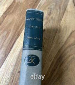 Antique 1930 Moby Dick or The Whale by Herman Melville Random House Book